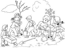 Free Arbor Day Coloring Pages Di 2020 Sketsa