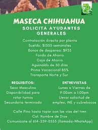 Vacantes Y Empleos Chihuahua Publicaciones Facebook