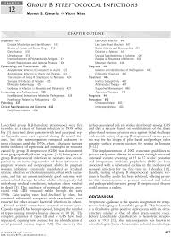 Pdf Group B Streptococcal Infections