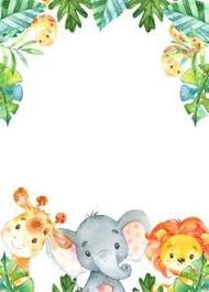 Wild One Party Animal Safari Birthday Invitation Zazzle Com Safari Animals Birthday Animal Party Safari Birthday