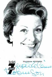 Madeleine Robinson Original Signature