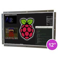 Raspberry Pi Based 12 Open Frame Touchscreen Panel Pc