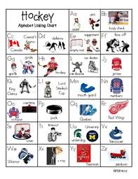 hockey alphabet linking chart