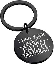 I finaly saw sw episode vii and. Amazon Com Ujims Movies Quote Gift Faith Keychain I Find Your Lack Of Faith Disturbing Keychain Graduation Inspired Gift For Movies Fans Religious Jewelry Jewelry