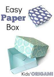 How To Make A Paper Box Tutorial Red Ted Art Make Crafting With Kids Easy Fun Paper Box Diy Paper Box Tutorial Diy Gift Box