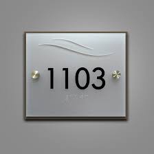 Hotels Room Number Signs لوحات ارشادية فنادق Room Signage Signage Novelty Sign