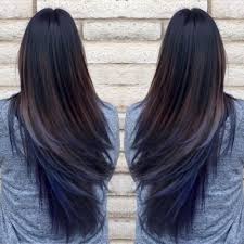 Get more energy to your medium brown hair with lovely blue highlights. 40 Blue Ombre Hair Ideas Hairstyles Update