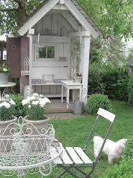 Gartenhauschen Garten Cottage Garten Gartenhaus