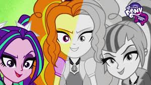 Coloring pages ever after high. My Little Pony Coloring Book Equestria Girls The Dazzlings Adagio Aria Sonata Toy Caboodle Youtube