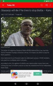 This video shows what happened during a meeting between oduduwa & biafra in usa. Biafra World News For Android Apk Download