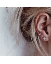Mix And Match Earring Set Mismatched Earrings Silver Stud Etsy Cute Ear Piercings Earings Piercings Ear Piercings