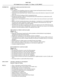 Sample of discussing skills and abilities examples as a nurse manager. Rn Rn Case Manager Resume Samples Velvet Jobs