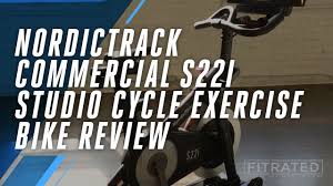 The exceptions are the rw900 rower, grand tour pro bike, fs9i freestrider. Nordictrack Commercial S22i Studio Cycle Exercise Bike Review Youtube