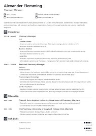 Maybe you would like to learn more about one of these? Sample Pharmacist Resume Template 20 Examples Skills