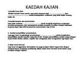 Kajian semangat perpaduan masyarakat di saujana utama 1. Objektif Kajian Sejarah