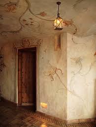 Europa Park Hotel Castillo Alcazar Pared Y La Cubierta Del Diseno Floral Ornamento Wandmalerei Wandmalerei Schablonen Wandmalerei Ideen