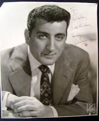 Her sisters were joan bennett and barbara bennett. Tony Bennett Original Vintage Autograph Photo Young T