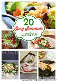 Dinner party recipes and ideas. Easy Summer Lunch Ideas Diary Of A Recipe Collector