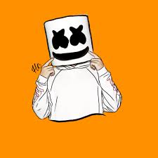 Drew this while watching marshmello draw my life marshmello in 2018. Marshmallow Man Dj Drawing