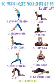 10 Yoga Poses To Add To Your Daily Routine Easy Yoga Workouts Basic Yoga Yoga Poses
