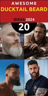 Mastering the Art of Ducktail Beard Styles in 2024: 20 Inspirational Ideas  for Modern Men