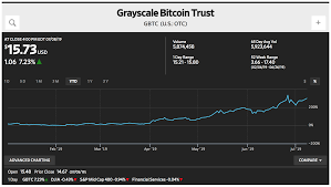 The grayscale bitcoin trust is a digital currency investment product that individual investors can buy and sell in their own brokerage accounts. Wsj Grayscale Bitcoin Trust Outperformed Indexes In First Half Of 2019