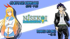 Raku Ichijo X Chitoge Kirisaki Nisekoi Wallpaper Nisekoi Nisekoi Wallpaper Raku