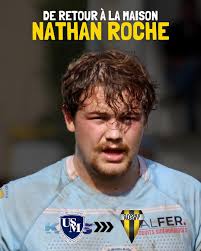 Chers amis du S.O.Givors Rugby 2 Vallées, nous continuons à vous présenter  les recrues pour la saison prochaine. Aujourd'hui, nous avons le plaisir de  vous annoncer le retour de Nathan Roche au