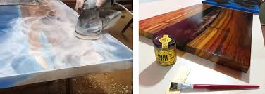 Anleitung Epoxidharz Tisch Aus Holz Selber Machen In 2020 Crystal Clear Epoxy Resin Epoxy Resin Table Resin Table