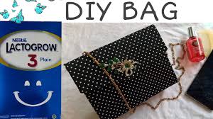 Buka karton susu, lalu cuci bersih hingga kering. Ide Kreatif Membuat Tas Dari Barang Bekas Kotak Susu Youtube