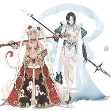 Fem Sun Wukong x Erlang : rBlackMythWukong