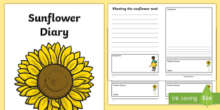 Jul 19, 2021 · sunflower activity. Sunflower Diary Template