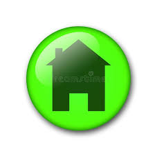 Web Home Button Web Button Ad Web Home Button Ad Merchandise Design Stock Illustration Web Design