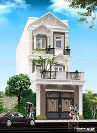 Thiết kế nhà phố 5m ngang và dài 20m 3 tầng tại Dĩ An Bình Dương