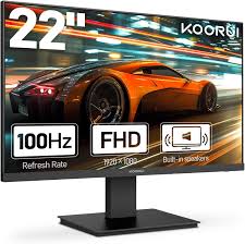KOORUI 22 Inch FHD Monitor, 100Hz, 4ms, VA, Adaptive Sri Lanka | Ubuy
