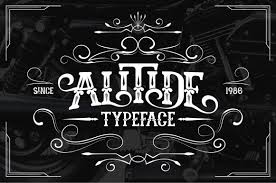 ✓ click to find the best 763 free fonts in the typography style. Alitide Typeface In Fonts On Yellow Images Creative Store