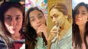 Erlebe einen ebenmäßigen und frischen teint, der dich nicht im stich lässt. Quarantinetime Kareena Kapoor Khan Alia Bhatt Deepika Padukone Katrina Kaif Love The No Makeup Time During Quarantine Iwmbuzz