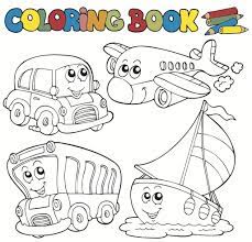 There are many different modes of transportation. Pin Van Denisa Op Transportation Theme Kleurplaten Vervoer Stempelen