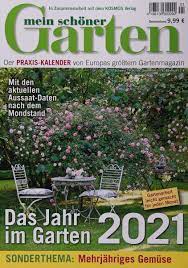 Mein schöner garten play game. Kalender Mein Schoner Garten 1 2021 Zeitungen Und Zeitschriften Online