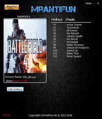 Or, just fire everything from the hip, like smgs. Battlefield 3 Trainer 5 V2 13 2016 Mrantifun Download Cheats Codes Trainers