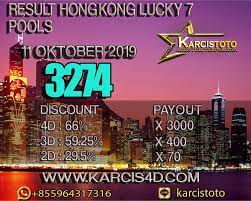 Result Hongkong Lucky 7 Pools 11 Oktober 2019 Lucky 7 Hong Kong Pool