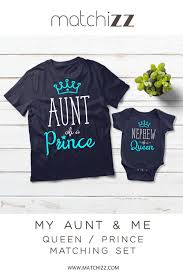 Auntie Birthday Gifts For Aunt From Niece Aunt Nephew Shirts Gift Matching Aunt Of A Prince Nephew Of A Etsy Nephew And Aunt Aunt Gifts Nephew Shirts