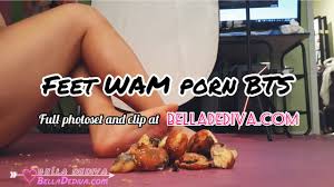 Feet WAM BTS with Mistress Bella - YouTube