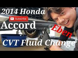 2014 Honda Accord AMSOIL CVT transmission fluid change