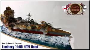 lindberg 1/400 hms hood sinking of