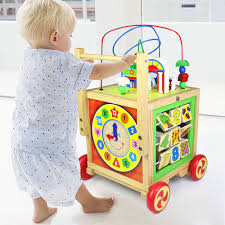 Wann gehen baby, ab wann kann ein baby stehen. Lauflernwagen Holz Baby Lauflernhilfe Laufwagen Gehhilfe Laufhilfe Fur Baby Spielzeug Ab 12 Monate Baby Walker Safety 1st Babyspielzeug Ab 1 Jahr Holzspielzeug Lernspielzeug Ab 1 Jahren Madchen Junge Entdecken Bewegen Lauflernhilfen