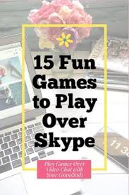 15 Fun Games To Play Over Skype Or Other Video Chat Adventures In Nanaland Games To Play With Kids Games To Play Fun Games
