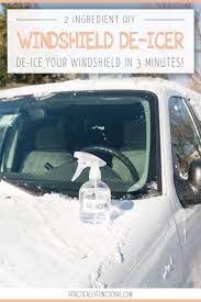 Homemade Windshield De Icer Spray Deicer Spray Windshield De Icer Windshield