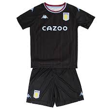 Cazoo makes its debut as aston villa front of shirt sponsor after a deal was announced back in june. Aston Villa Away Kids Football Kit 20 21 Soccerlord