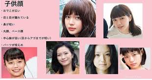 顔分析の子供顔さんをまとめてみました 愛嬌のある可愛らしい方が多いです 1つ前の投稿の大人顔と比べてみると顔の特徴が分かりやすいかもしれません ポイントは おでこが広い 目と目の距離が離れている 鼻が短い 丸顔 ベース型 正面顔が広い 目からアゴまで